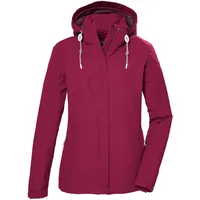 KILLTEC Damen Funktionsjacke wasserdicht/Outdoorjacke mit abzippbarer Kapuze KOS 61