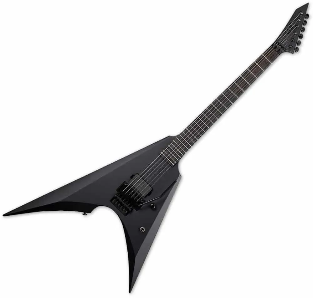 ESP LTD Arrow Black Metal Black Satin