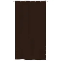 vidaXL Balkon-Sichtschutz Braun 140x240 cm Oxford-Gewebe