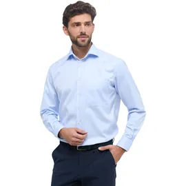 Eterna Langarmhemd Blau 45