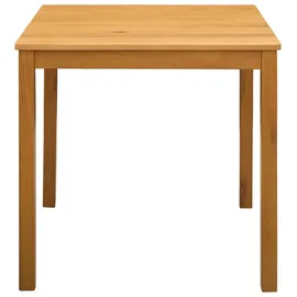 vidaXL Esstisch 75 x 75 x 75,5 cm Eiche Natur braun
