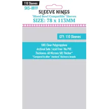 Sleeve Kings 110 X Blood Bowl Card Sleeves 78mm X 113mm