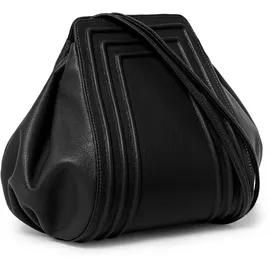 Gretchen Schultertasche Leder Black