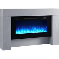 Balderia Elektrokamin Herkules grau 2000 W