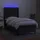 vidaXL Boxspringbett 100 x 200 cm Schwarz