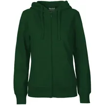 kompatible Ware Neutral Damen Bio Kapuzen Sweatjacke \O83301\" bottle green L