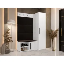 Mirjan24 Garderoben-Set Medi II 84 x 42 cm Braun