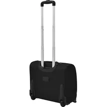 vidaXL Pilottrolley 2-Rollen Cabin 24 cm / 39 cm / schwarz