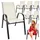 Zolta Gartenstuhl 55 x 80 x 89 cm beige 6 St.