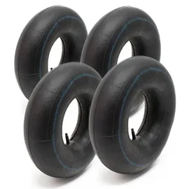 Wiltec Standard Schlauch für Reifen Größe 4,00-8, bis 160 kg Traglast, mit geradem Ventil TR13