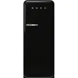 Smeg FAB28RBL5 Retro-Kühlschrank (270 l, 1530 mm hoch, Schwarz)