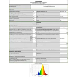 SSC-LUXon LEVA Spiegelleuchte 30cm silber glänzend - Bad Spiegel Beleuchtung 3-in-1 warmweiß 230V Badspiegelleuchte