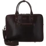 Buckle & Seam Albert - Aktentasche XL 41 cm (brown/blue)