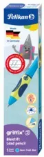 Preisvergleich Produktbild Bleistift Griffix links Neon Fresh Blue PELIKAN 820516