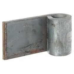 Anschweißb.f.Metallt.,z.Anschweißen,Ø20mm,Abstand Außenkante-Mitte Rolle 100mm