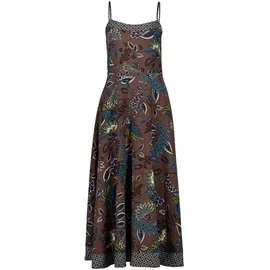 Zero Maxikleid Braun/Petrol 44