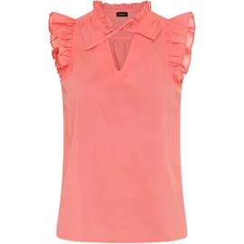 LAURA SCOTT Rüschenbluse koralle 44