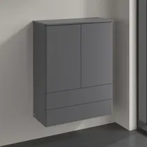 Villeroy & Boch Antao Highboard 81,4 x 103,9 x 35,6 cm Anthrazit