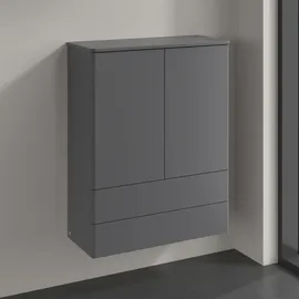 Villeroy & Boch Antao Highboard 81,4 x 103,9 x 35,6 cm Anthrazit