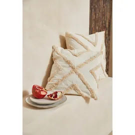 LeGer Home by Lena Gercke Kissenbezug Sidonie 40 x 40 cm Beige