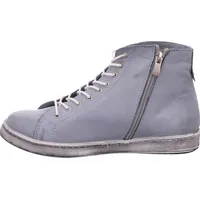 Andrea Conti Damen High Top Sneaker, hellgrau, 40 EU