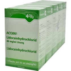 ACOIN-Lidocainhydrochlorid 40 mg/ml Lösung 5X50 ml