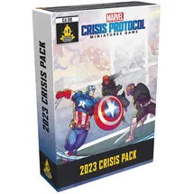 Atomic Mass Games Atomic Mass Games, Marvel: Crisis Protocol – Krisen-Kartenpack 2023 “Uns Steht eine Krise Bevor!“, Erweiterung, Tabletop, 2 Spieler, Ab 14+ Jahren, 90-120 Minuten, Deutsch, Mehrsprachig