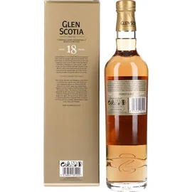 Glen Scotia 18 Years Old Single Malt Scotch 46% vol 0,7 l Geschenkbox