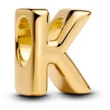 Pandora Buchstabe K Goldfarben