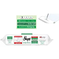 Lauroo 4x Sleepy Easy Clean Bodenreinigungstücher für Mopsysteme 200