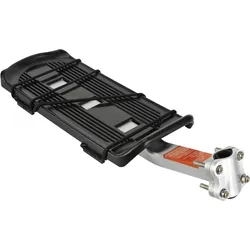 FISCHER Gepäckträger für Sattelstütze mit Spanngurt SCHWARZ|grau|grau No Size