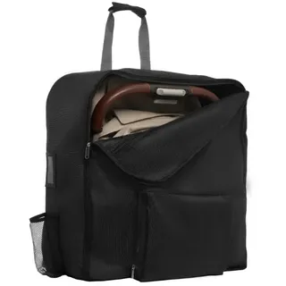 Birdee Kinderwagen-Reisetasche für UPPAbaby MINU V2 und MINU – Kinderwagen-Gate Check Bag – Rucksack für Flugzeugreisen, Schwarz, Minu-Tasche