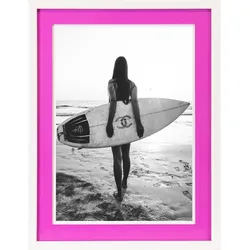 Kunstdruck NEON Passepartout - BHT 40x50x5 cm
