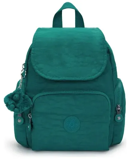 Kipling Basic City Zip Mini City Rucksack 29 cm  grün