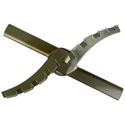 Pacojet 1, 2, 2 und Junior Pacossierflügel Standard mit grau/silber Metall-Legierung 10156