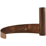 House Doctor House Doctor, Kerzenständer, Ambur, 19 x 11 x 10cm, braun,