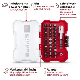 Einhell XS-CASE 32-tlg. Bit-Set 25 mm