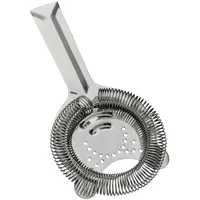 ich-zapfe Barsieb & Cocktailsieb - Hawthorne Strainer PROFI, mit 2 Ohren - Für perfekte Cocktails & Drinks
