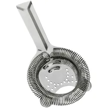 ich-zapfe Barsieb & Cocktailsieb - Hawthorne Strainer PROFI, mit 2 Ohren - Für perfekte Cocktails & Drinks