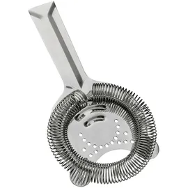 ich-zapfe Barsieb & Cocktailsieb - Hawthorne Strainer PROFI, mit 2 Ohren - Für perfekte Cocktails & Drinks