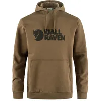 Fjällräven Logo Kapuzenpullover - Wood Brown - 2XL