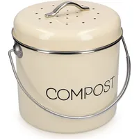 Navaris Komposteimer 3 l Creme