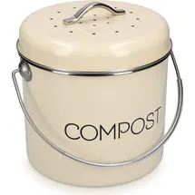 Navaris Komposteimer 3 l Creme