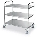 HENDI Servierwagen 50 kg Silber