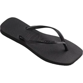 havaianas Slim Square Schwarz 39