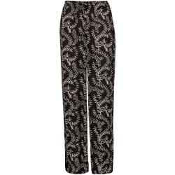 Viskose-Hose, Druck schwarz, 46