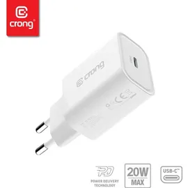 Crong USB-C Power Delivery 20W Wandladegerät Weiß