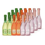 SCAVI & RAY Aperitivo Piccolo Mix Set – 24 x 0,2l Hugo, Sprizz & Wild Berry – Ready to Drink Aperitif Mix mit 5,5% Vol. – perfekt für Gartenpartys & kleine Genussmomente