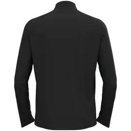 Odlo Essential 1/2 Zip Longsleeve Herren - Schwarz, Größe S