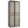 abiks möbel Schwebetürenschrank Dakota 120 x 235,2 x 60 cm Schwarz
